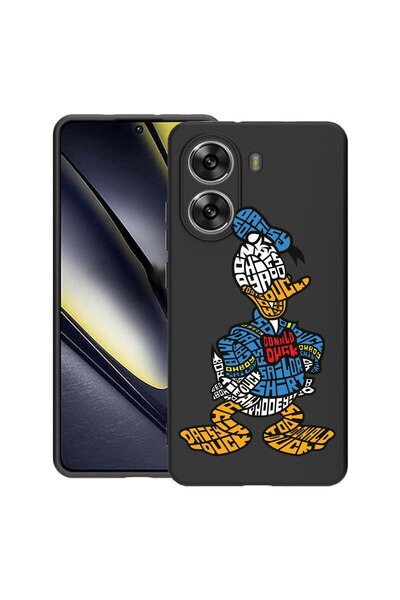 bestcase ¬Æ Husa pentru Poco X7 Pro 5G, Calligraphy Donald, Slim Silicon 0.8M...