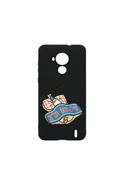 bestcase Λεπτή Θήκη Σιλικόνης 0.8MM, Συμβατή με Nokia C30, Έχω Απασχόληση, Αν...