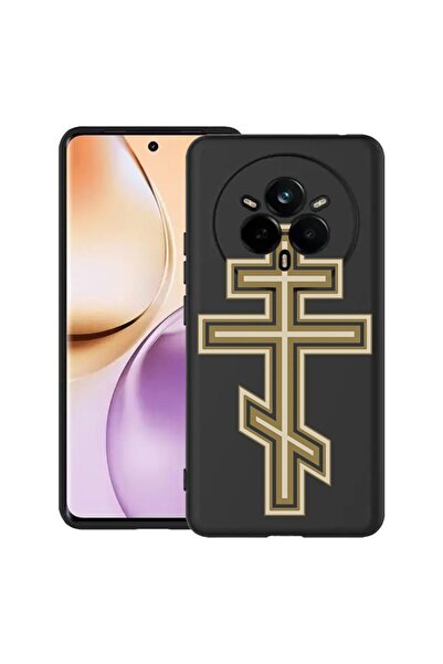bestcase Husă pentru Realme 14 Pro Plus 5G, Classic Cross, Silicon subțire de...