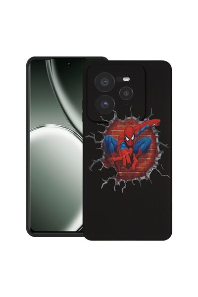 bestcase Husă pentru Realme GT 7 Pro, Silicon subțire premium de 1.2MM, Spide...