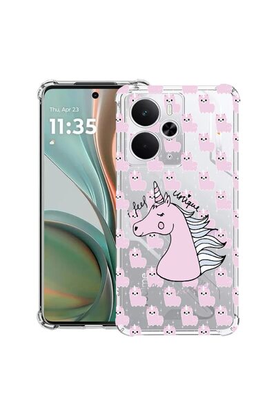 bestcase Αντικραδασμική Θήκη Συμβατή με Poco M7 Pro 5G, με Σχέδιο Μονόκερου -...