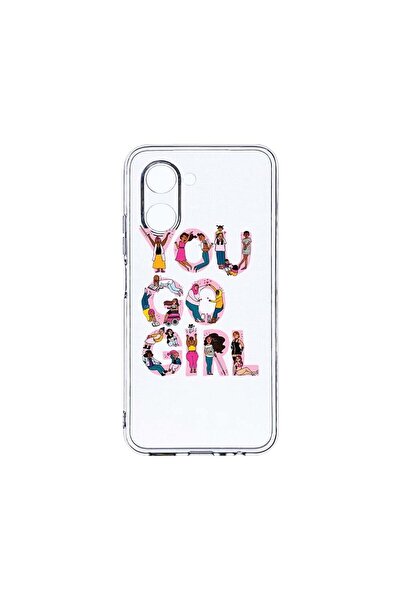 bestcase Husa BestCase¬Æ Clear Silicon 2MM, Compatibila Cu Realme C33, Girl P...