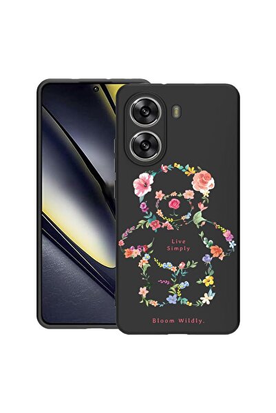 bestcase Husă pentru Poco X7 Pro 5G, Ursuleț de pluș Live Simply, Silicon sub...