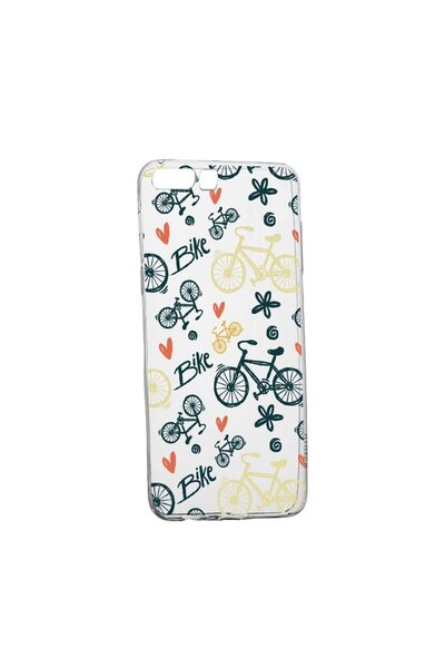 bestcase Husa Silicon Compatibila Cu Huawei Y6 2018, Bike Love, rezistenta la...