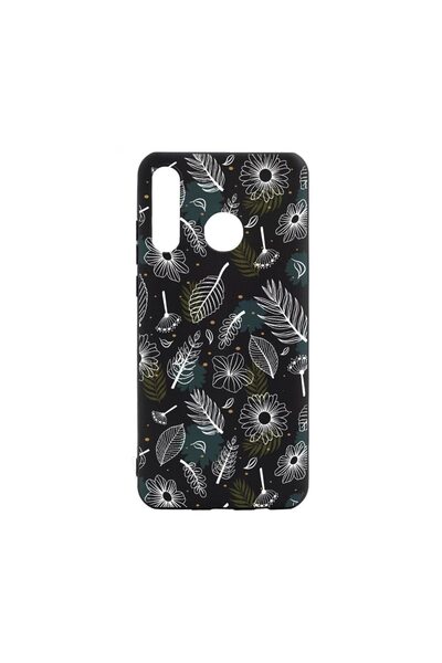 bestcase Husa Silicon Compatibila Cu Huawei P30 Lite, Flowers, rezistenta la ...