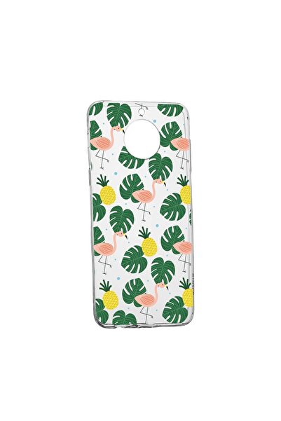 bestcase Husa Silicon Compatibila Cu Nokia C10, Tropical, rezistenta la uzura...