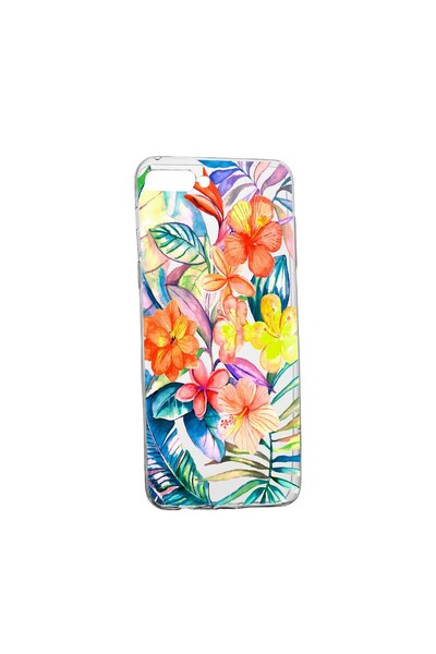 bestcase Husa de protectie, Flori tropicale, pentru LG K9, rezistenta la uzur...