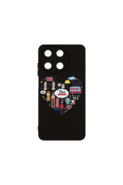 bestcase Husa BestCase® Silicon Premium, Compatibilă cu Realme 11 4G, I Love ...
