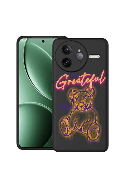 bestcase Θήκη για Poco F7 Ultra με σχέδιο αρκουδάκι - Be Grateful, TPU Ματ Εξ...