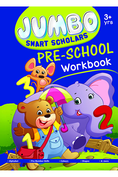OM BOOKS كتاب أوم جامبو الذكي للطلاب لمرحلة ما قبل المدرسة للأعمار من 3-4 سنوات