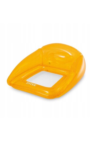Intex Saltea gonflabila tip Fotoliu cu spatar 104 x 102 cm Orange
