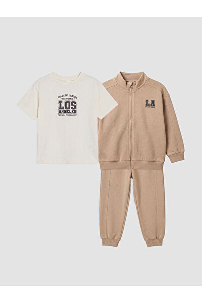 LC Waikiki Printed Baby Boy 3-Piece Set for Style Enthusiasts from Uzg Store