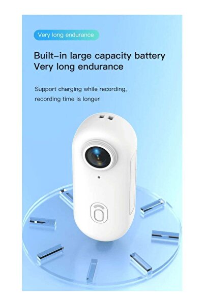 PopZa 1080P Full HD WiFi Mini Sports Action Camera with Magnetic Back Clip - ...