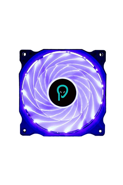 Spacer Ventilator PC Silențios 120x120x25 mm Lumină ALBASTRĂ Rulment Hidrauli...