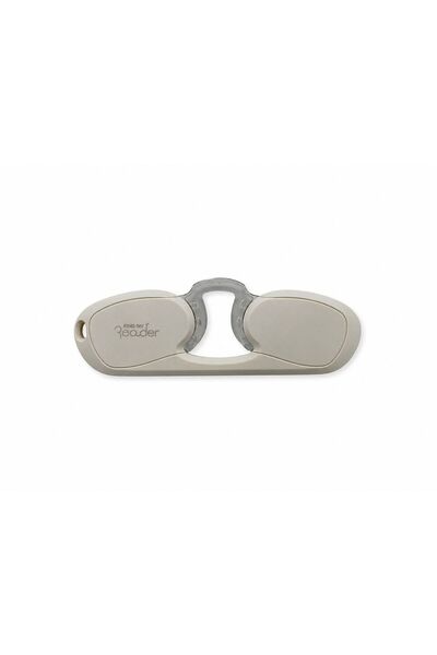 FMR FIND MY Reader Rectangle Nose clip-on Reading Glass (White, 1.50 x)