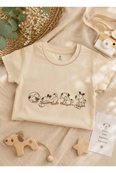 kitikate Organic Boris T-Shirt Natural