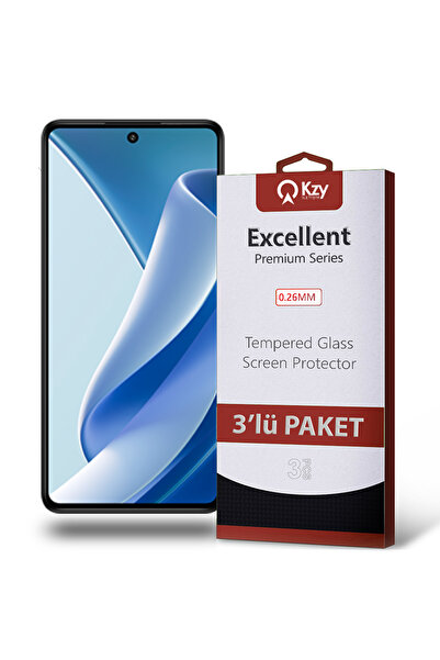 KZY İletişim General Mobile GM 26 Pro 5G ile Uyumlu Temperli Ekran Koruyucu K...