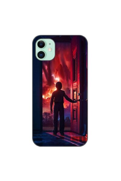 OEM Husa compatibila cu Apple iPhone 11 Silicon Gel Tpu Model Stranger Things...