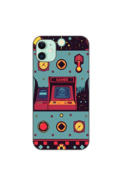 OEM Husa compatibila cu Apple iPhone 11 Silicon Gel Tpu Model Gamer Arcade Room