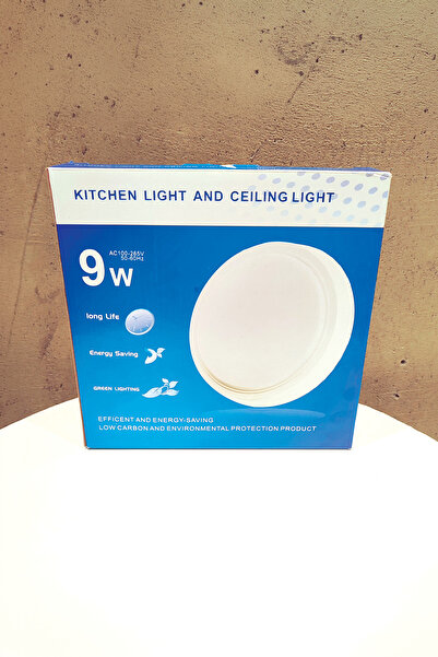 STUDIO BESTAR LIGHTING Yuvarlak Sıva Üstü 4000k 9W Naturel Beyaz Tavan Lambas...
