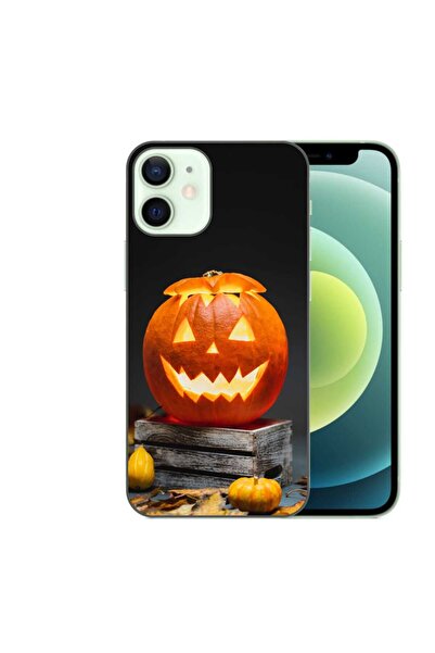 OEM Husa compatibila cu Apple iPhone 12 Mini Silicon Gel Tpu Model Halloween ...