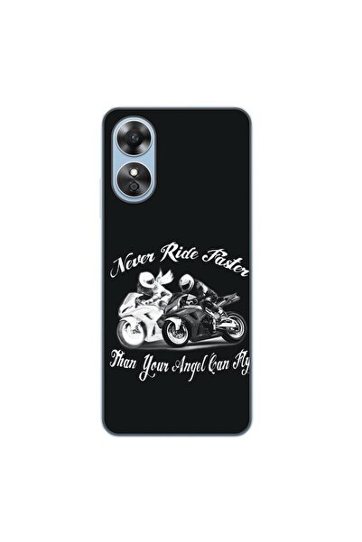 OEM Husa compatibila cu Oppo A17 Silicon Gel Tpu Model Never Ride Faster