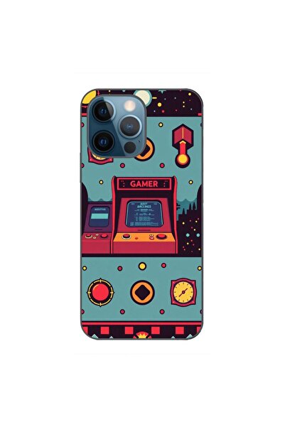 OEM Husa compatibila cu Apple iPhone 12 Pro Silicon Gel Tpu Model Gamer Arcad...