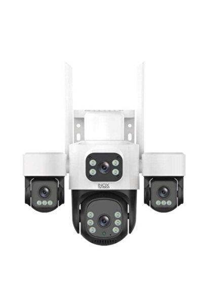 inox 3+3+3MP PTZ Speed Dome Wıfı Kablosuz IP Kamera INOX-X114 PTZ