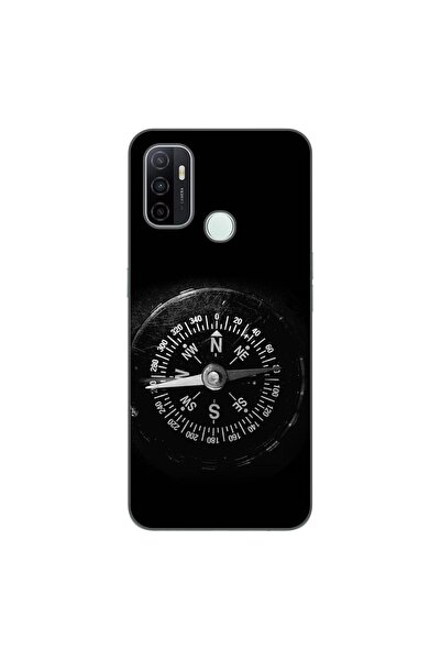 OEM Калъф за Oppo A53 от силиконов гел TPU с винтидж компасен десен