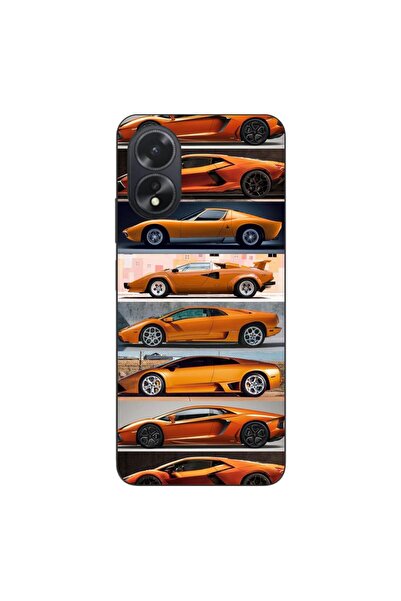 OEM Husa compatibila cu Oppo A38 4G Silicon Gel Tpu Model Masini Lamborghini
