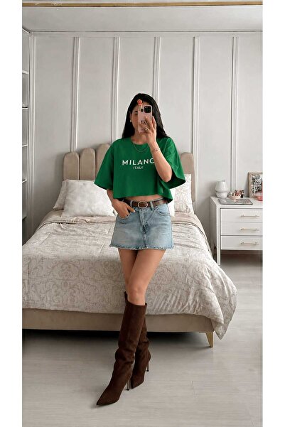 Famecoy Milano Crop T-Shirt