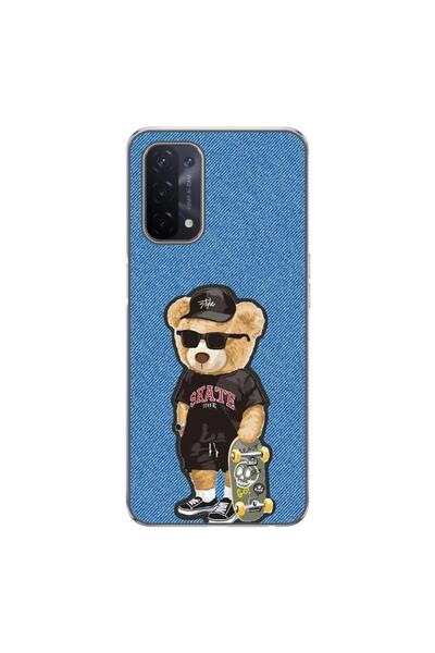 OEM Θήκη συμβατή με Oppo A54 5G, A74 5G, από σιλικόνη gel TPU, με σχέδιο αρκο...