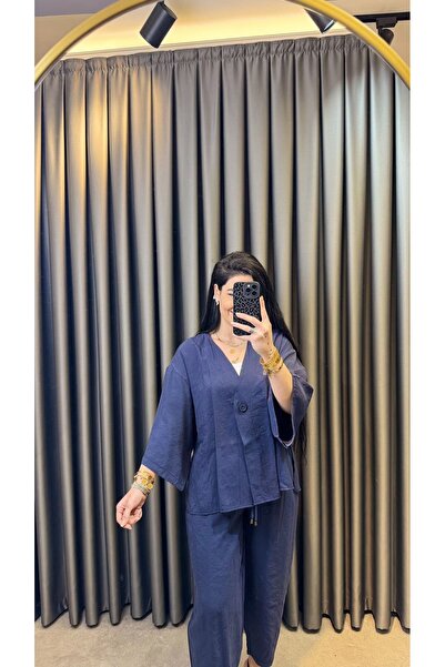 Nisam Silk Tencel Jacket Set