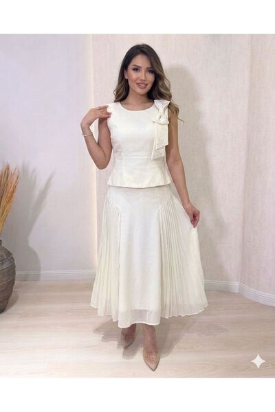 Pyramid masterpieces Nasaiy Midi Sleeveless Set