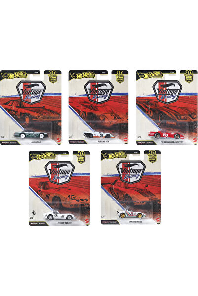 HOT WHEELS مجموعة سيارات السباق الفاخرة ذات الطراز القديم لعام 2026 FPY86 - 976T