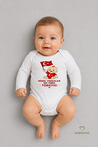BABYDEN'S 100% Cotton National Team Fan Baby Bodysuit Newborn Snap Fastener U...