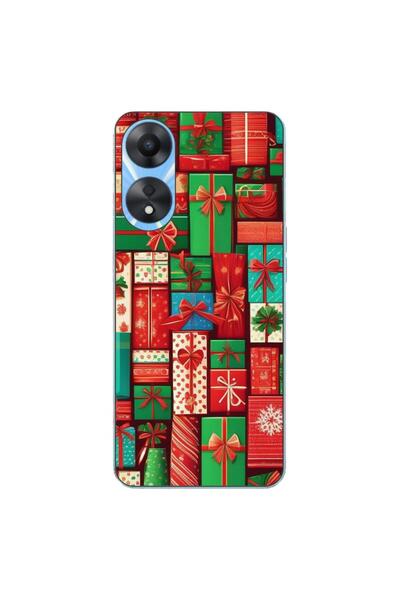 OEM Case compatible with Oppo A78 5G (CPH2483) Silicone Gel Tpu Model Xmas Gi...
