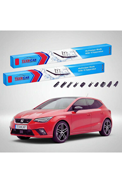 TEAMCAR Υαλοκαθαριστήρες Seat Ibiza KJ1 2017-σήμερα |   Εμπρόσθιο Σετ Επίπεδω...