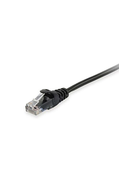 EQUIP Patchkabel Cat6A U/UTP 2xRJ45 1.00m schwarz LSZH Polybeutel