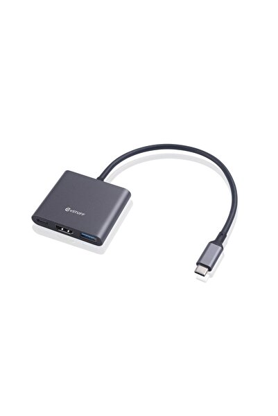 eSTUFF Hub multiport USB-C AV USB-C 3.2 Gen 1, 0.2m