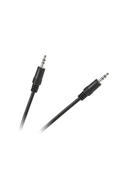 LP Cablu Jack 3.5mm - Jack 3.5mm 0.6m negru (LEC-KPO2743-0.6)