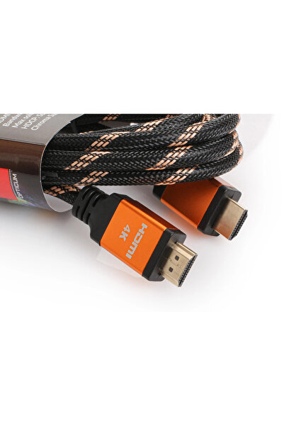Opticum Cablu HDMI-HDMI Roșu 4K UHD - 0.5m (v2.0)