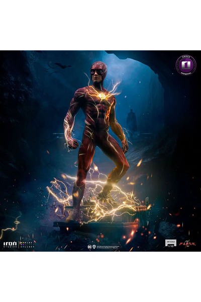 Iron Studios Flash Figür - The Flash Movie Figür - Art Scale 1/10 -