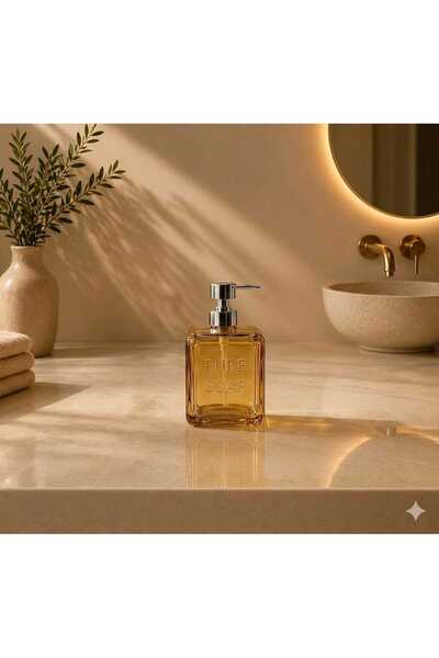 balsa group Mrk Model Colored Thick Glass Liquid Soap Dispenser 500ml