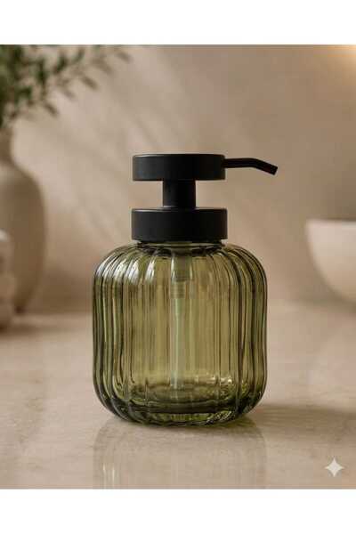 balsa group Mrk Model Colored Thick Glass Liquid Soap Dispenser 500ml