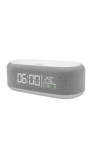 Nasa Ceas Bluetooth G≈Ço≈õnik cu Lampă LED și Încărcător Inductiv Qi, Alarmă ...