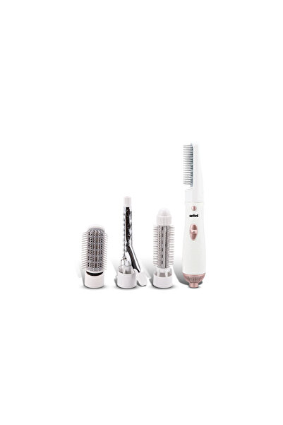 Sanford Hair Styler 4 in 1 With Curling Wand Brush