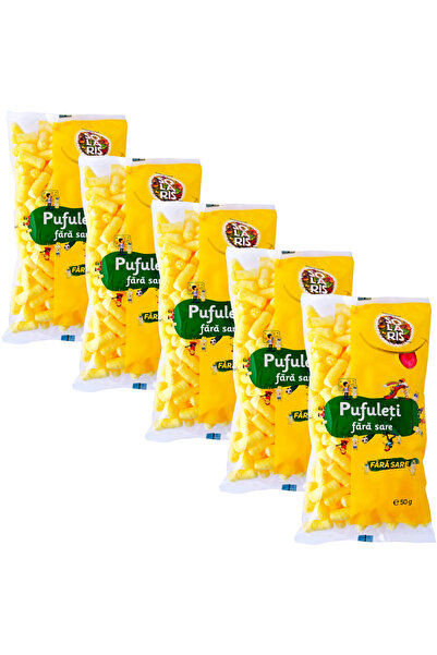 Solaris Plant Package Non-GMO Corn Puffs without salt, 100% natural, 5x50gr