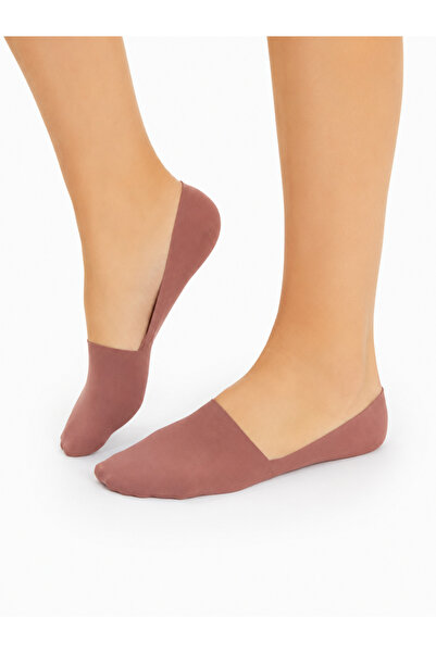 YUYİ Pack of 2 Laser Cut Cotton Women's Ballet Socks