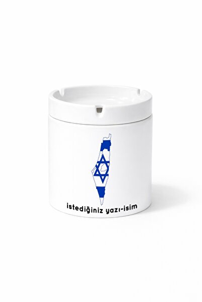 Kirbi Reklam Bayrak İsrail Bayrağı Israel Çizim Ülke Çift Taraflı Baskılı Por...